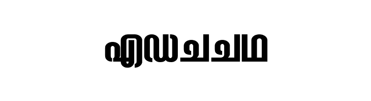 Ashique ML Ashu Condensed Bold  Free Fonts Download