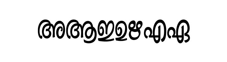 Ashique ML Minnu Semi Bold  Free Fonts Download