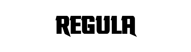REGULA Stallions Font
