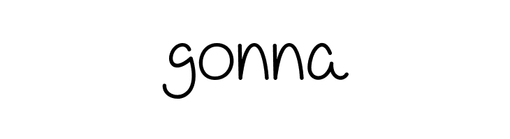 gonna For A Pessimist, I'm Pretty Optimistic Font