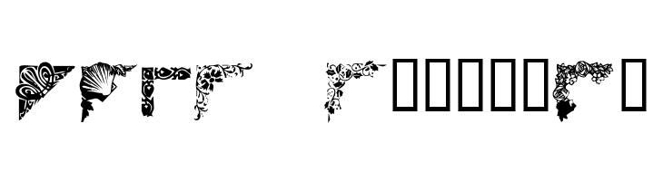 Corners 1  Free Fonts Download