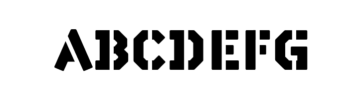 SilexStencil-Basic  Free Fonts Download