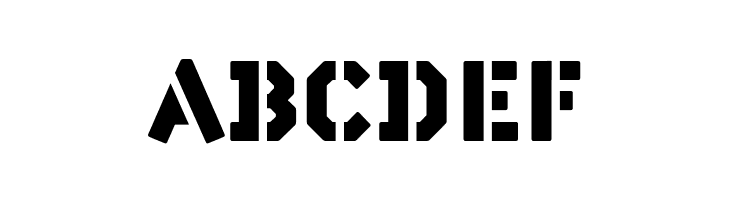 SilexStencil-Basic  Free Fonts Download