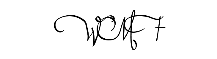 Austie Bost All My Love  Free Fonts Download