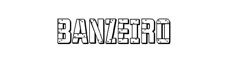 Frank-n-Plank 3D Bold  Free Fonts Download