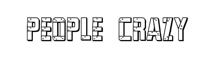 Frank-n-Plank 3D Bold  Free Fonts Download