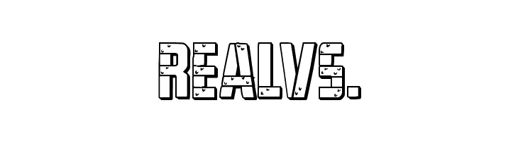 Frank-n-Plank 3D Bold  Free Fonts Download