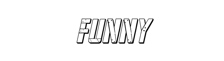 Frank-n-Plank 3D Italic  Free Fonts Download