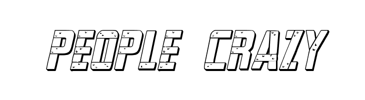 Frank-n-Plank 3D Italic  Free Fonts Download