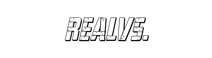 Frank-n-Plank 3D Italic  Free Fonts Download