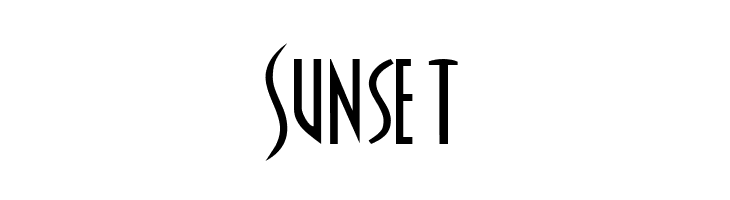 Sunset Farscape 1 Font