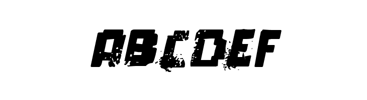 pixel dead Italic  Free Fonts Download