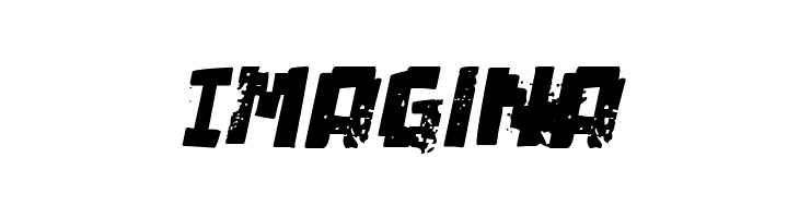 pixel dead Italic  Free Fonts Download