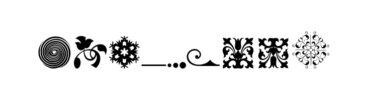 Soft Ornaments Twenty  Free Fonts Download