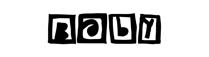 Woodcutter Black Square  Free Fonts Download