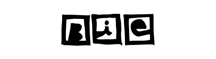 Woodcutter Black Square  Free Fonts Download