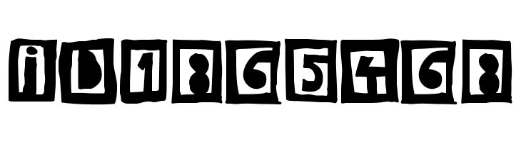 Woodcutter Black Square  Free Fonts Download
