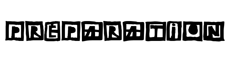 Woodcutter Black Square  Free Fonts Download