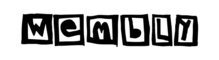 Woodcutter Black Square  Free Fonts Download