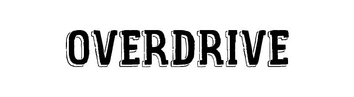 OVERDRIVE Vintage_fair Regular Font