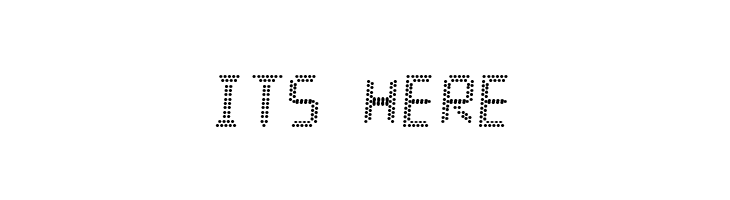 LED Stadion 7 Italic  Free Fonts Download