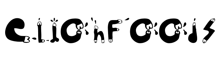 woodcutter POLLITA ALEGRE  Free Fonts Download
