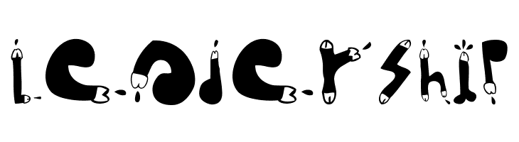 woodcutter POLLITA ALEGRE  Free Fonts Download