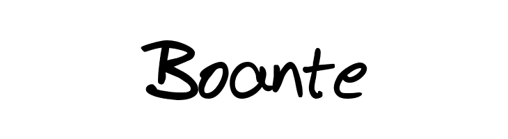 BudHand Bold  Free Fonts Download