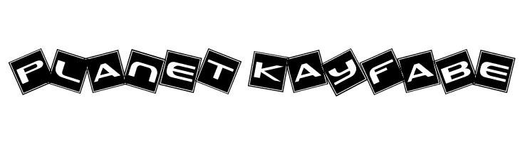 Trash Boxes  Free Fonts Download