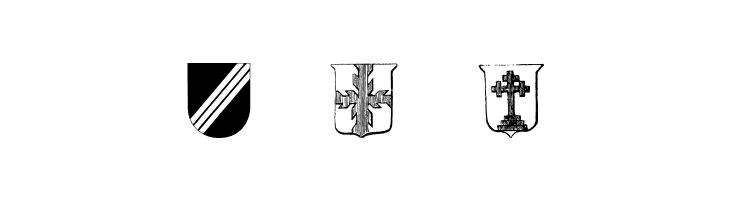 Wappen  Free Fonts Download