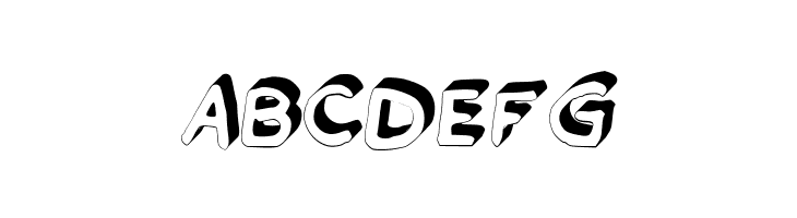 GennaroPalmieriDraftsman_3D Medium  Free Fonts Download