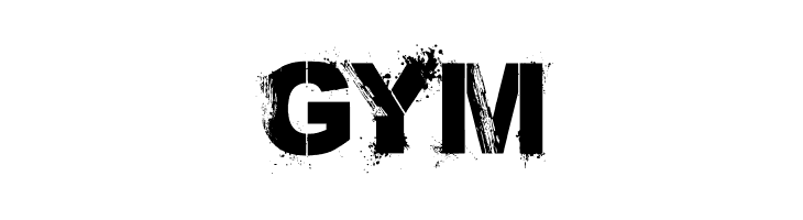 GYM Bronx Bystreets Font
