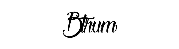 Btrum Serval Light Font