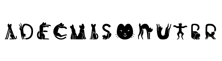 Cat Font  Free Fonts Download