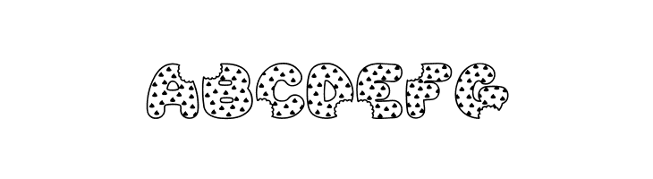 Accent Cookie Dough  Free Fonts Download