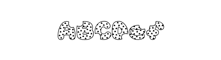 Accent Cookie Dough  Free Fonts Download