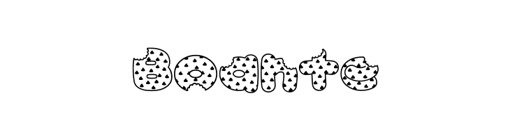 Accent Cookie Dough  Free Fonts Download