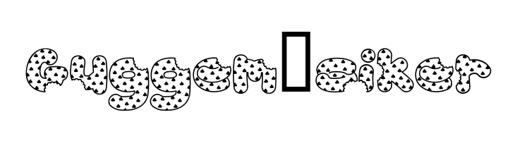Accent Cookie Dough  Free Fonts Download
