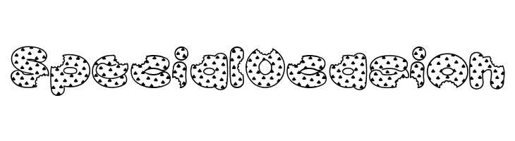 Accent Cookie Dough  Free Fonts Download