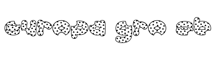 Accent Cookie Dough  Free Fonts Download