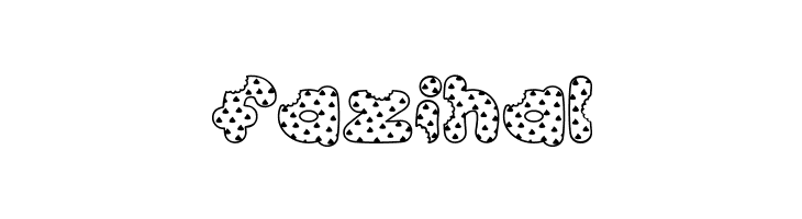 Accent Cookie Dough  Free Fonts Download