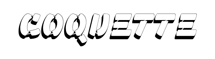 Ampad 3D2 Regular  Free Fonts Download