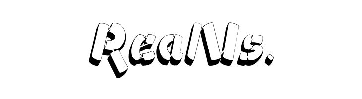 Ampad 3D2 Regular  Free Fonts Download