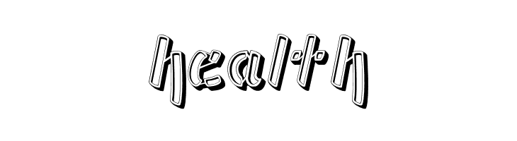Ampad 3D Regular  Free Fonts Download