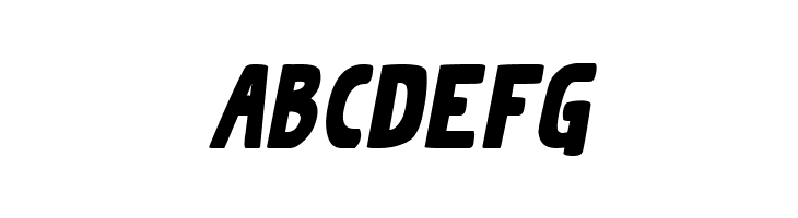 Grind Zero Bold Italic  Free Fonts Download