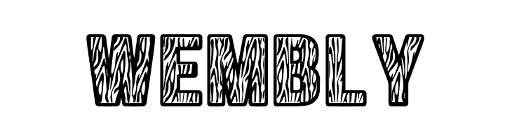 Zebraliner  Free Fonts Download