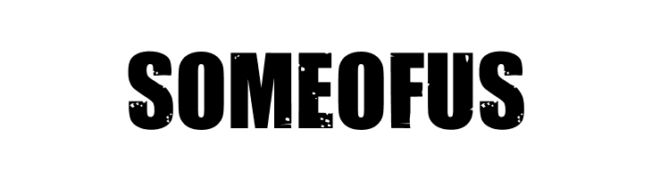 SOMEOFUS Impacted Font
