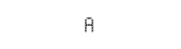 Pixel Filmstrip Regular  Free Fonts Download