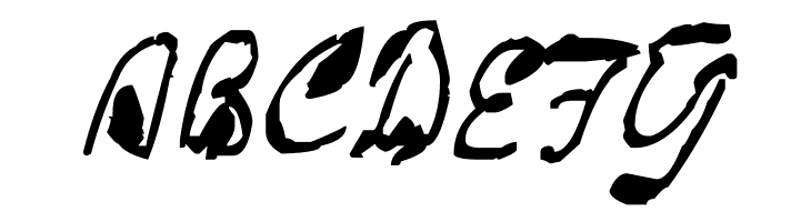 2013 Demo Cadaver's Script  Pre-release.  Free Fonts Download