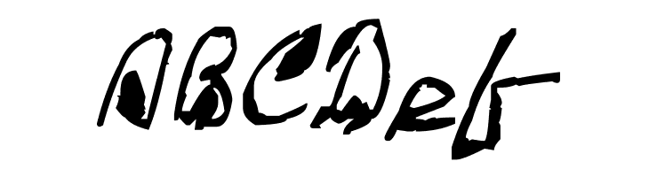 2013 Demo Cadaver's Script  Pre-release.  Free Fonts Download